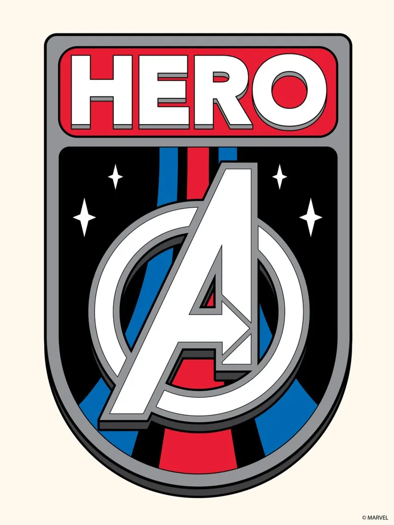Hero tela con Cornice a cassetta da MARVEL Designs by JUNIQE