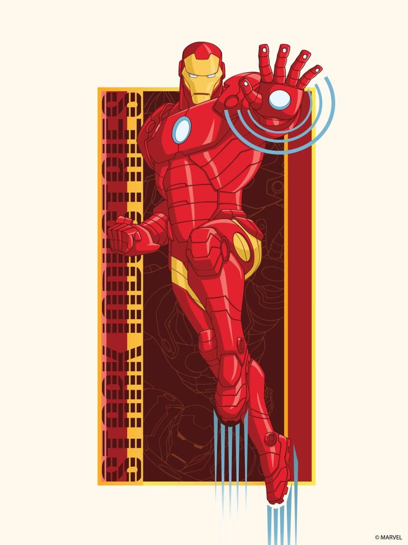The Avengers - Iron Man poster by MARVEL Designs by JUNIQE