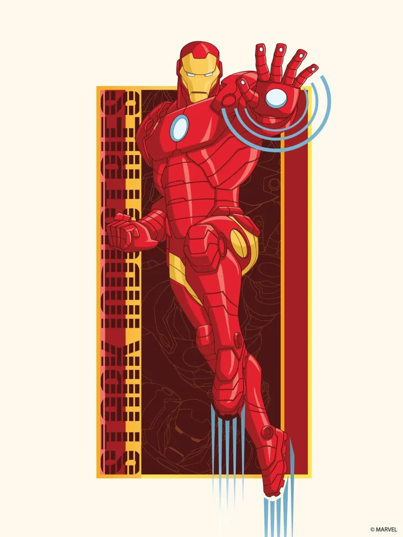 The Avengers - Iron Man canvas by MARVEL Designs by JUNIQE