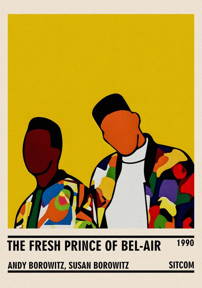 The Fresh Prince of Bel-Air poster by TheArtstudio