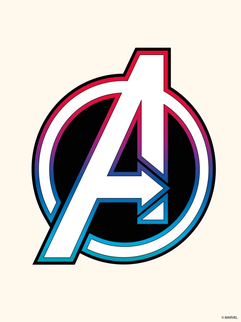 Logo - The Avengers poster da MARVEL Designs by JUNIQE