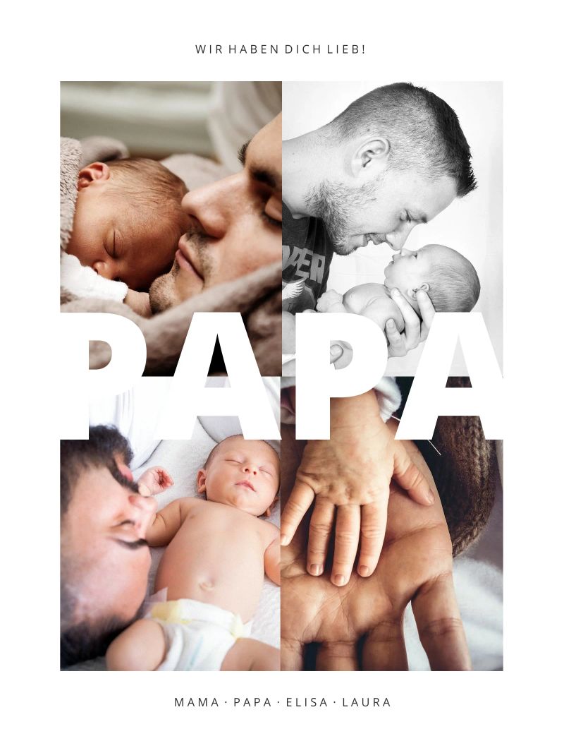 Dad Poster von pv design
