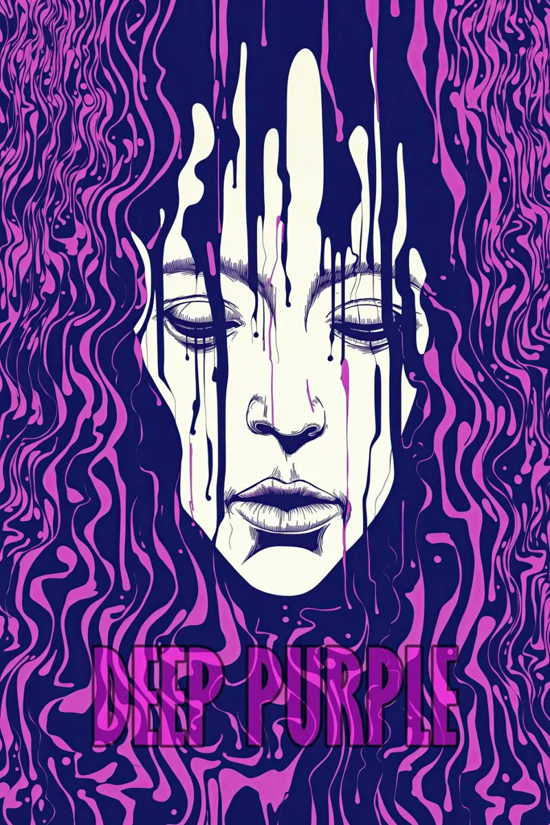 Deep Purple | Hard rock in deep purple color hahnemühle de Autofocus