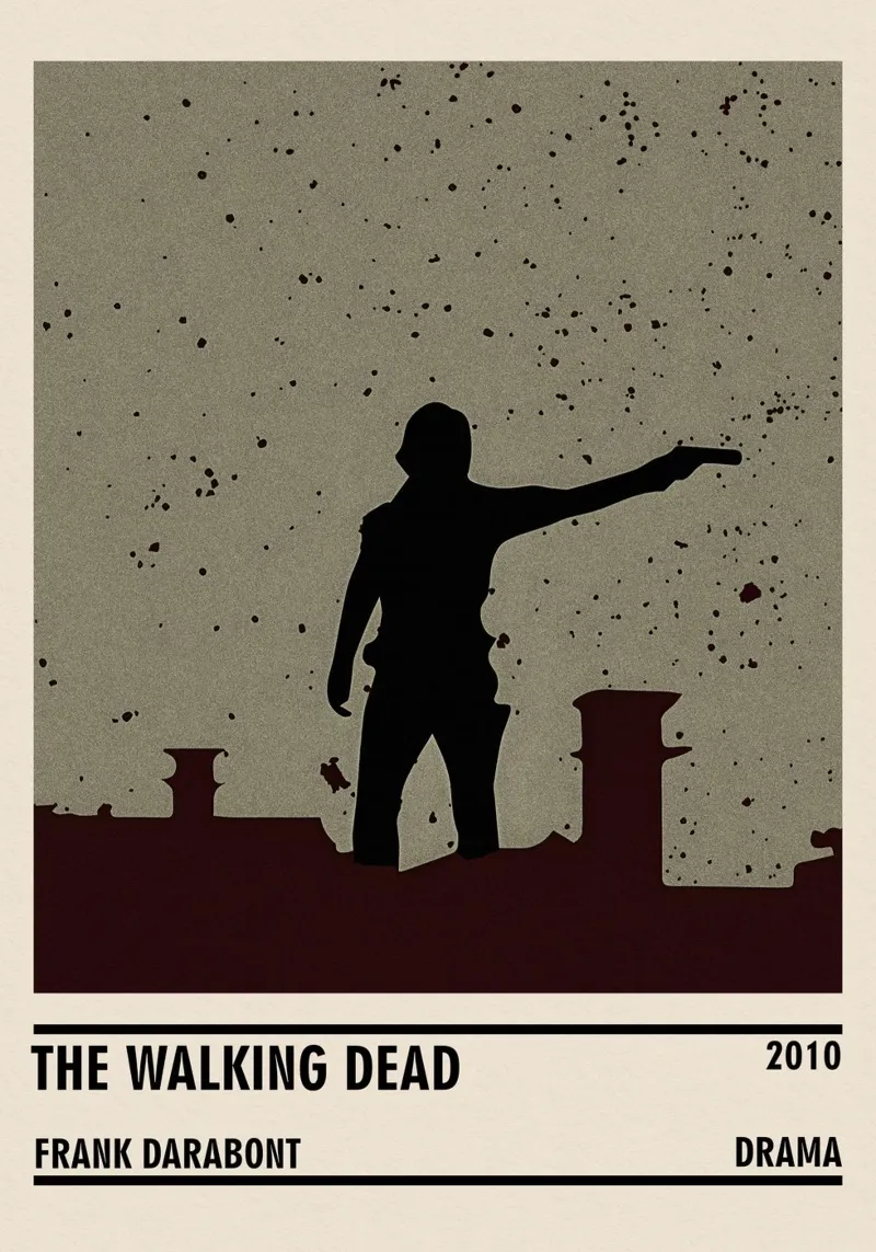 The Walking Dead pellicola backlit da TheArtstudio