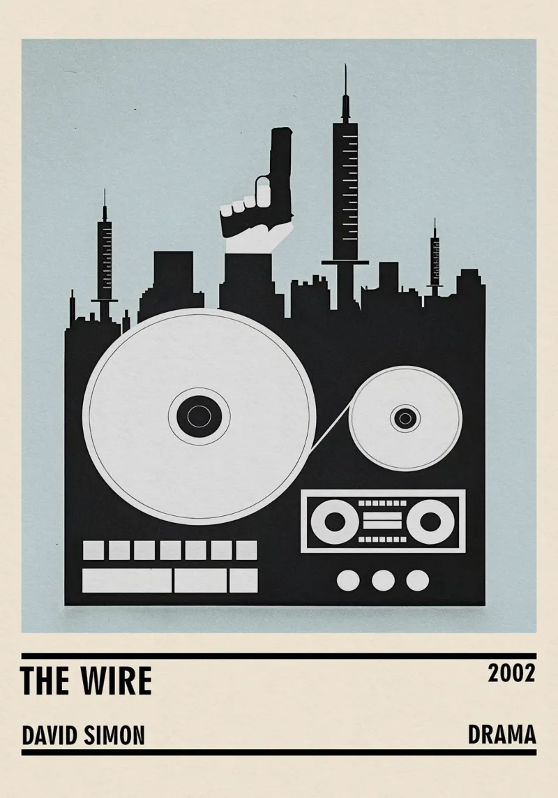The Wire poster da TheArtstudio