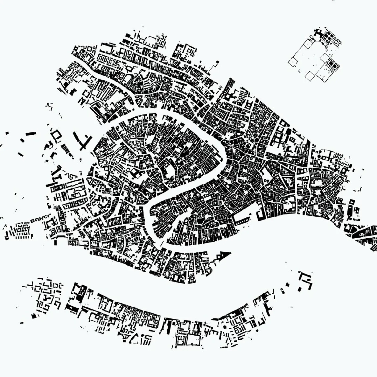 Venice White pellicola backlit da Urban Maps