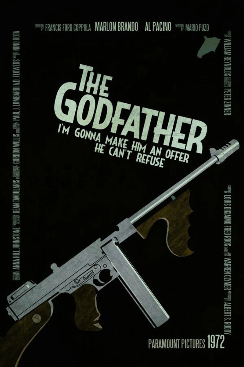 Godfather Poster von Aycan Elijah Yilmaz