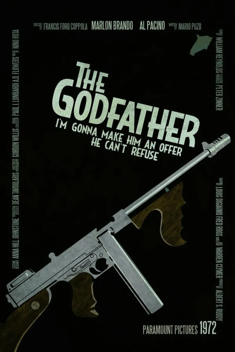 Godfather pellicola backlit da Aycan Elijah Yilmaz