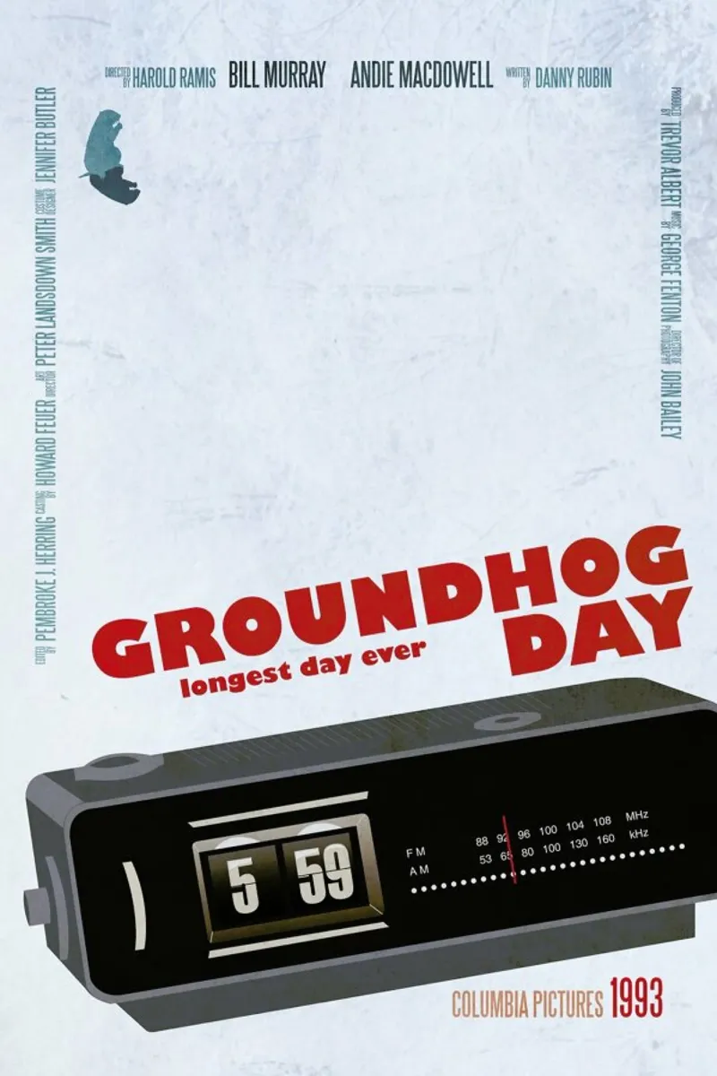 Groundhog Day poster by Aycan Elijah Yilmaz