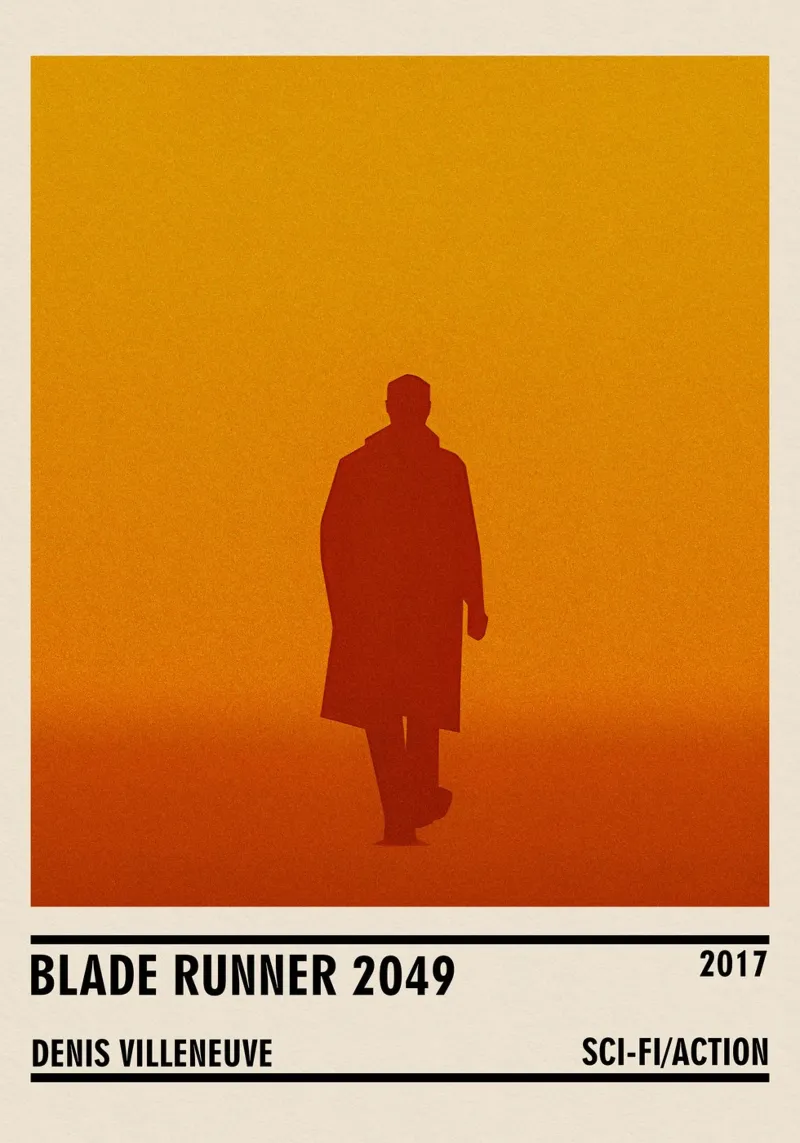 Blade Runner 2049 pellicola backlit da TheArtstudio