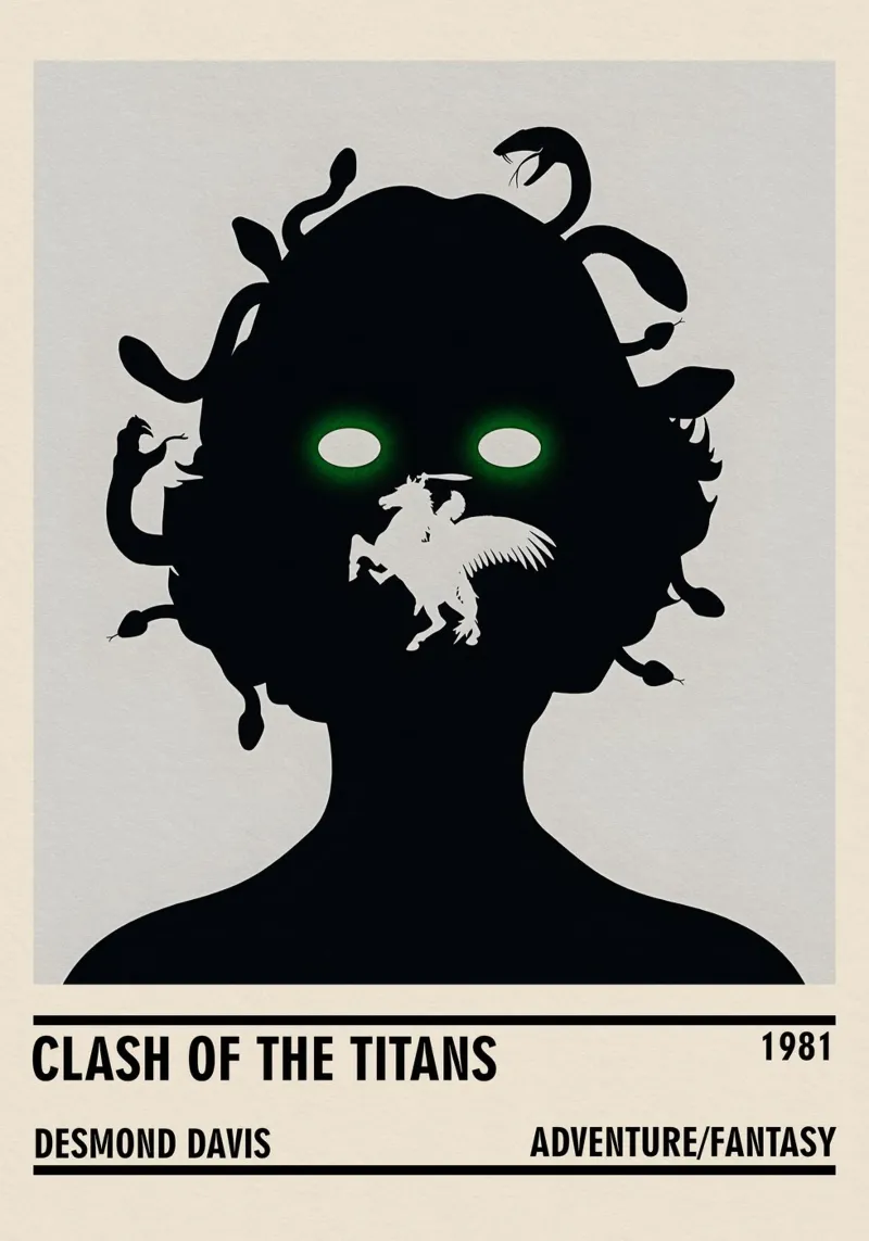 Clash of the Titans pellicola backlit da TheArtstudio