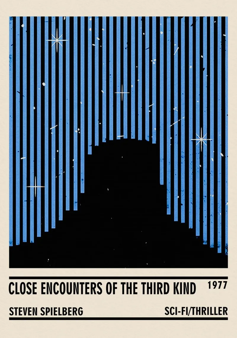 Close Encounters of the Third Kind pellicola backlit da TheArtstudio