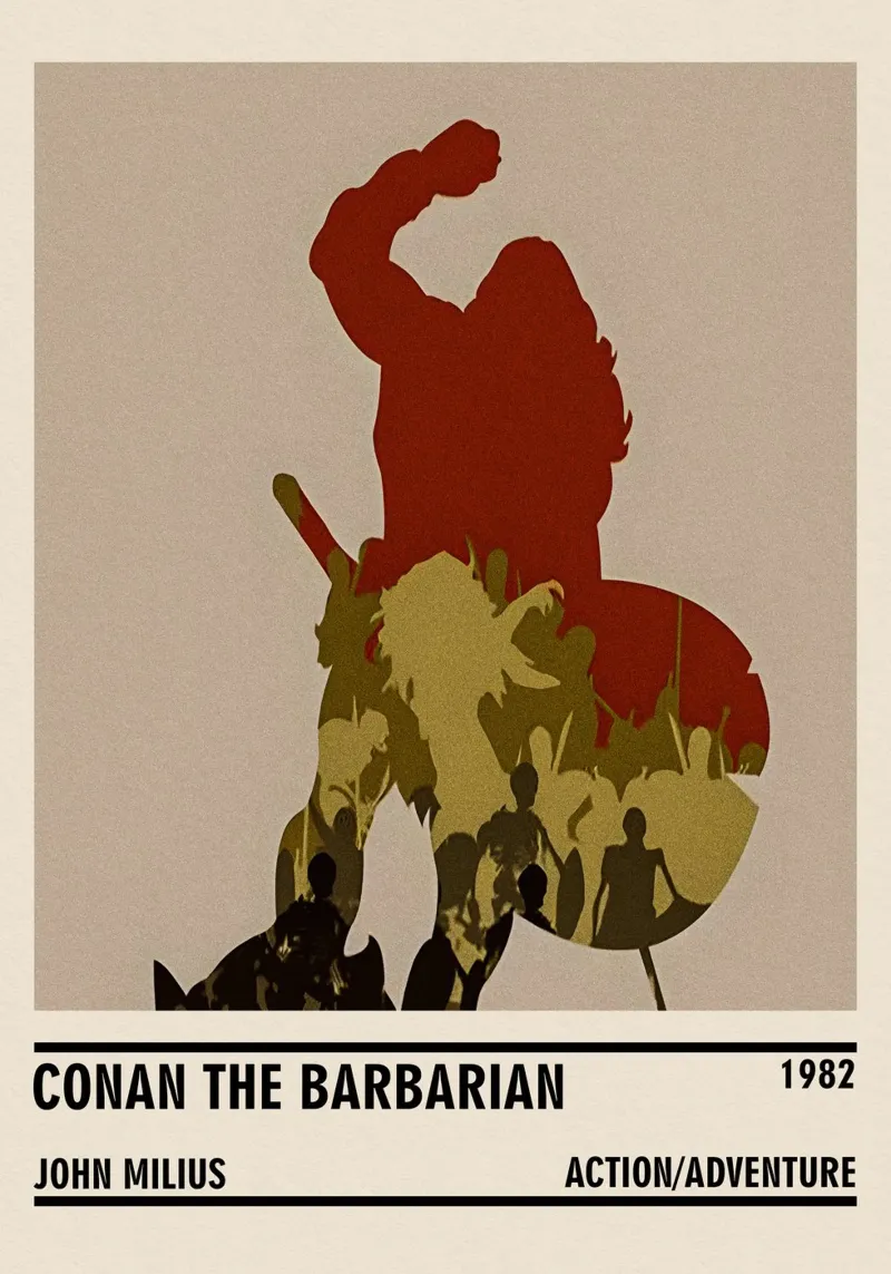 Conan the Barbarian pellicola backlit da TheArtstudio