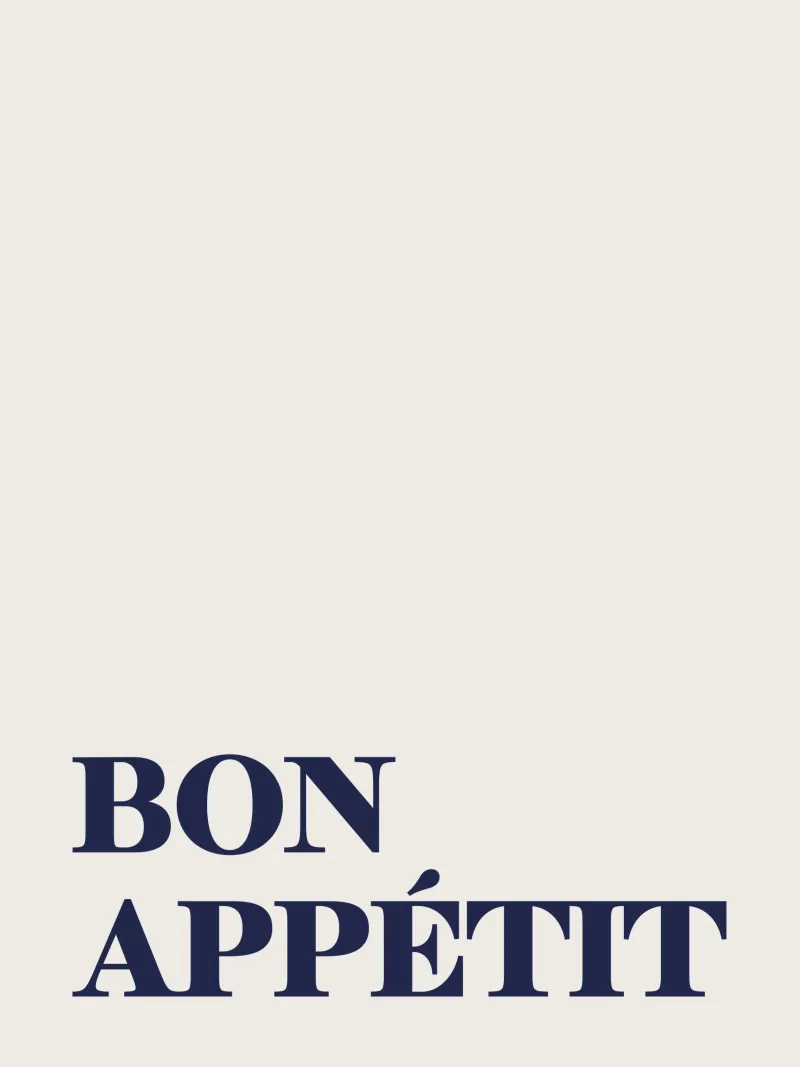 Bon Appétit carta hahnemühle da we line studio - art