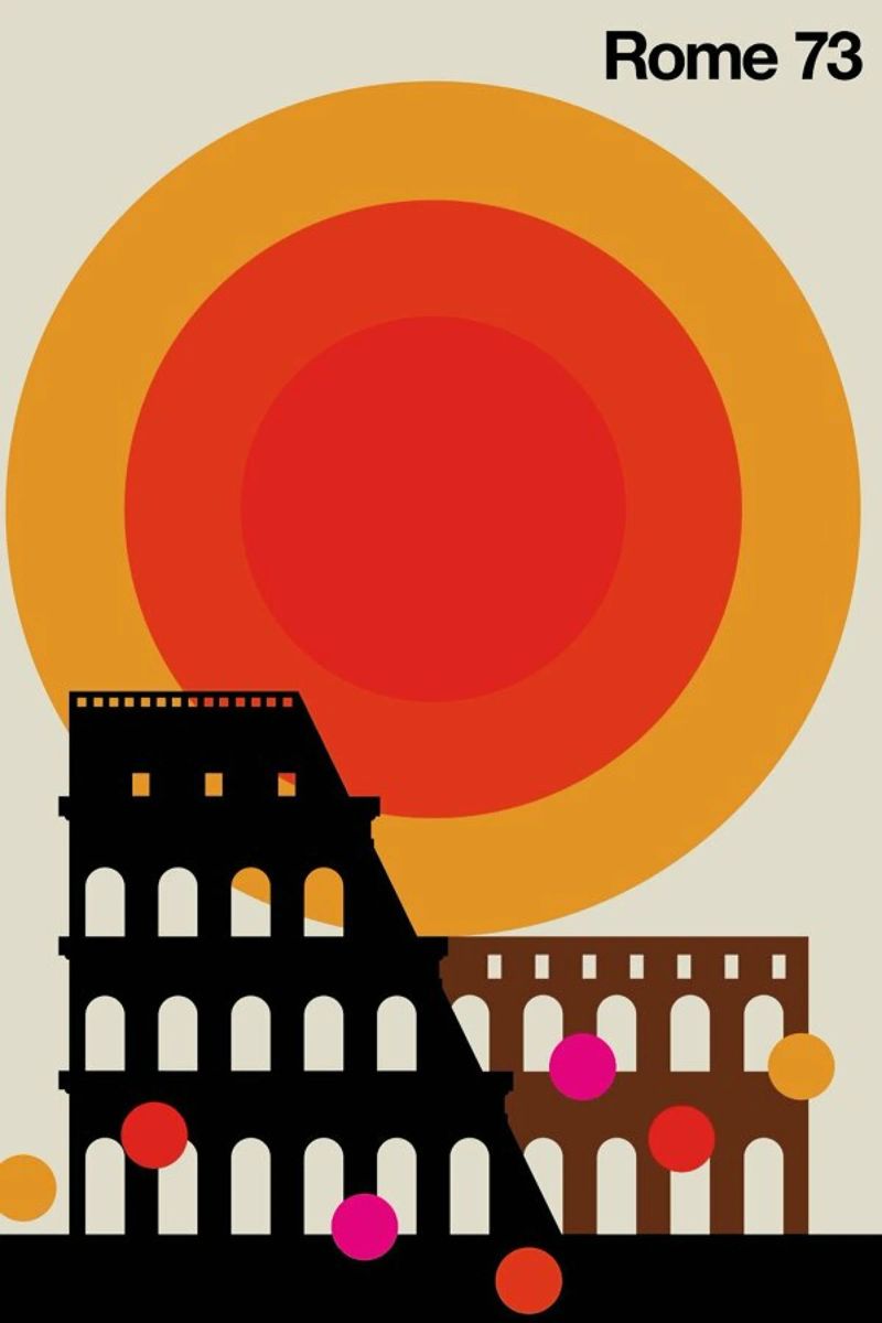 Rome 73 poster de Bo Lundberg