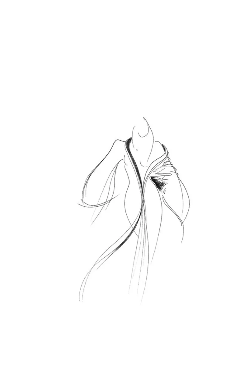 Lady Kimono (mit Hintergrund) tela con Cornice a cassetta da thegirlcalledlonging