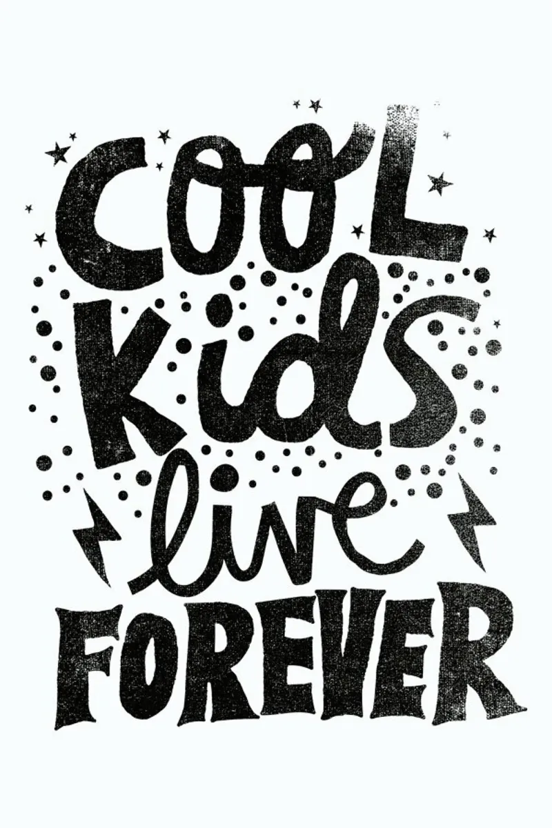 Cool Kids tela con Cornice a cassetta da Matthew Taylor Wilson