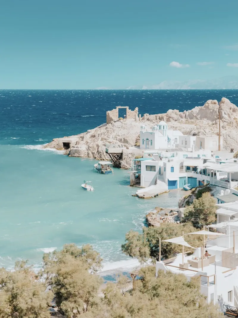 Milos Grèce, Imprimerie de voyage européenne alu dibond de TheTravelClub