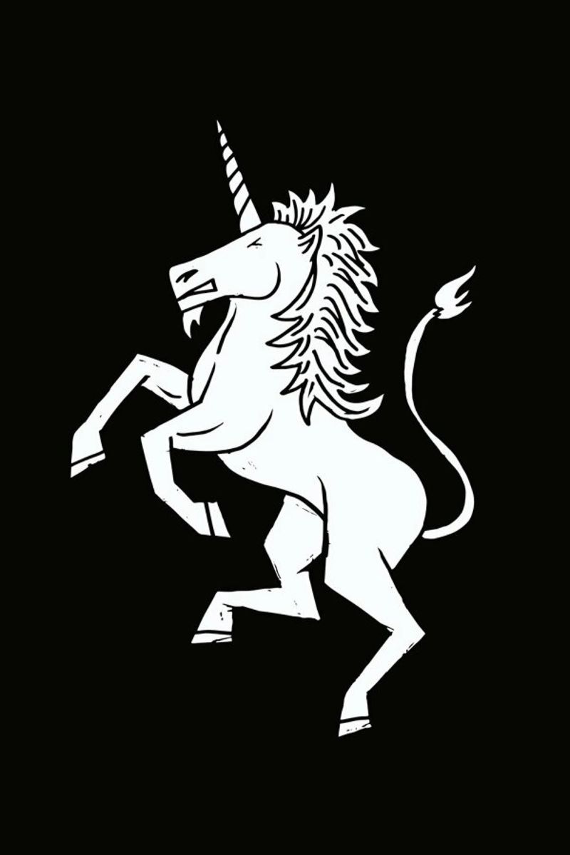 Unicorn pellicola backlit da Matthew Taylor Wilson