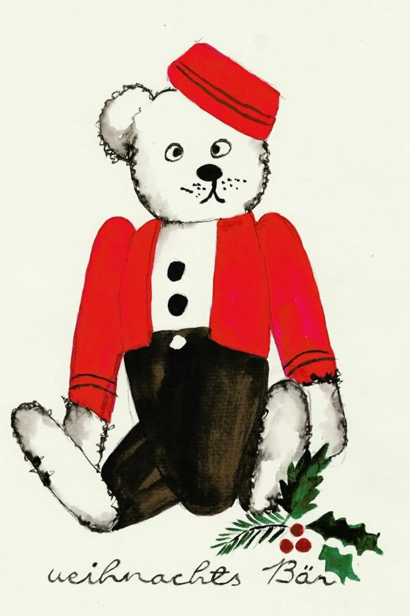 Weihnachtsbär poster da Nathys_illustration