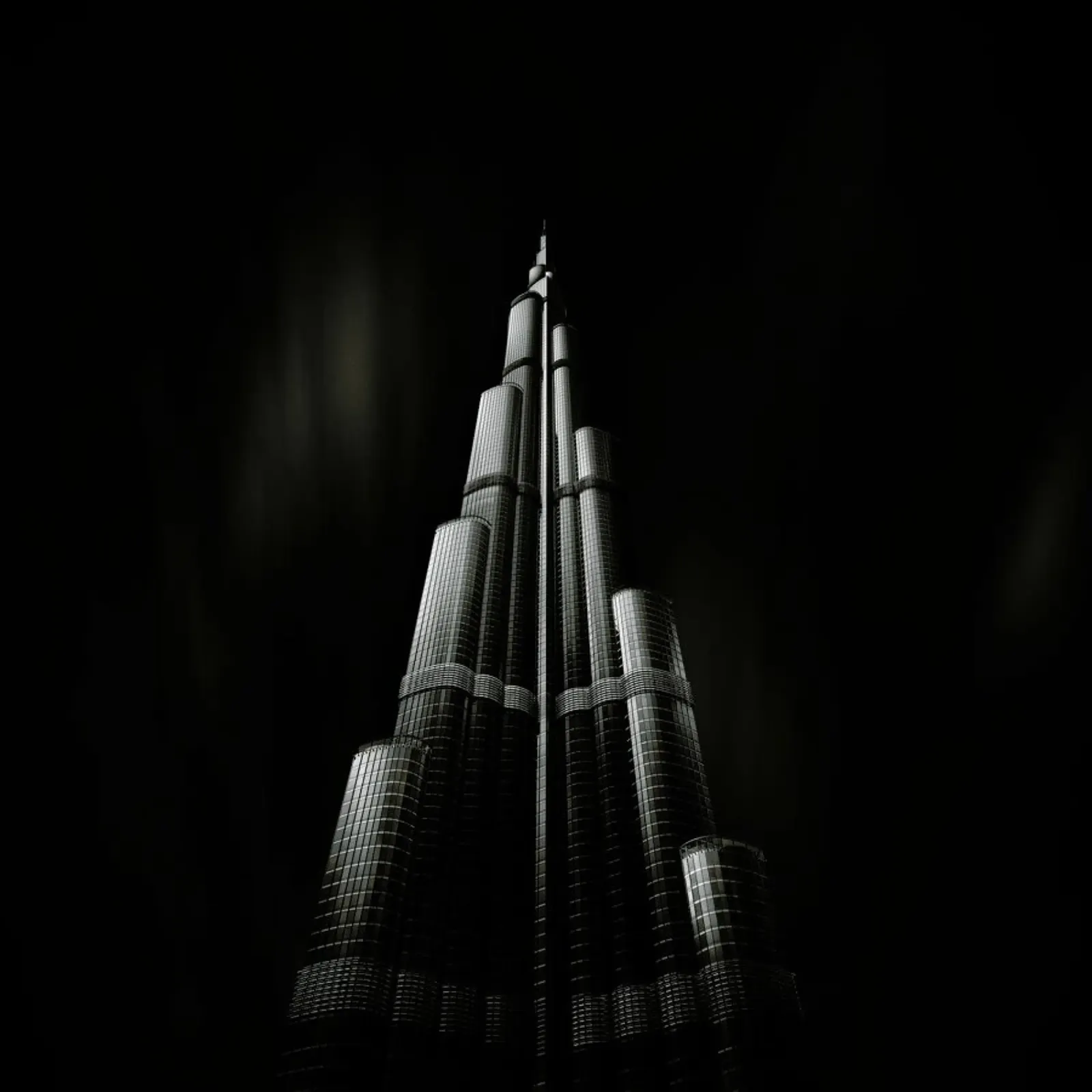 Metropolis Burj Khalifa pellicola backlit da Håggard Photography | Ronny Behnert