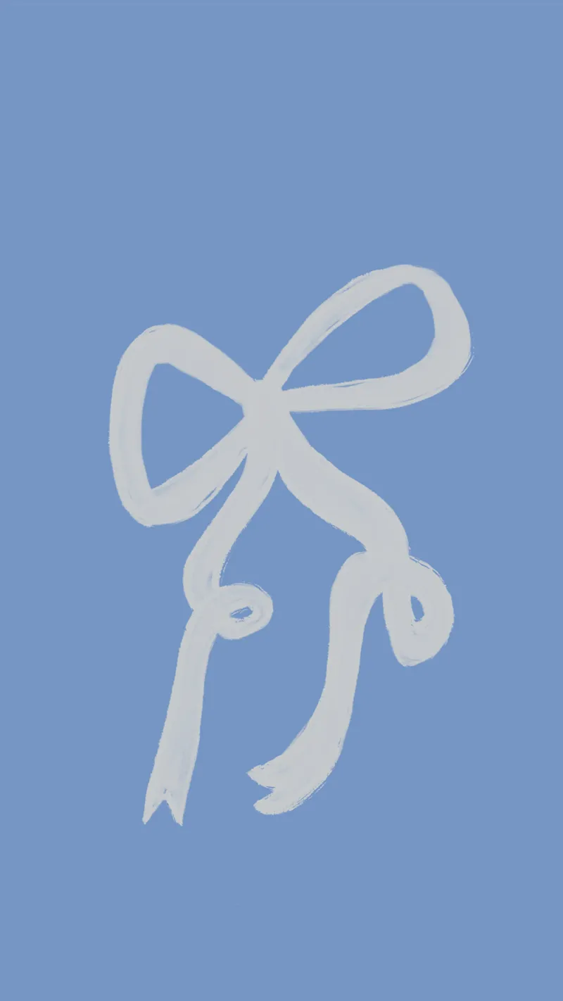 Blue Beauty Ribbon poster by ni-ja artboutique