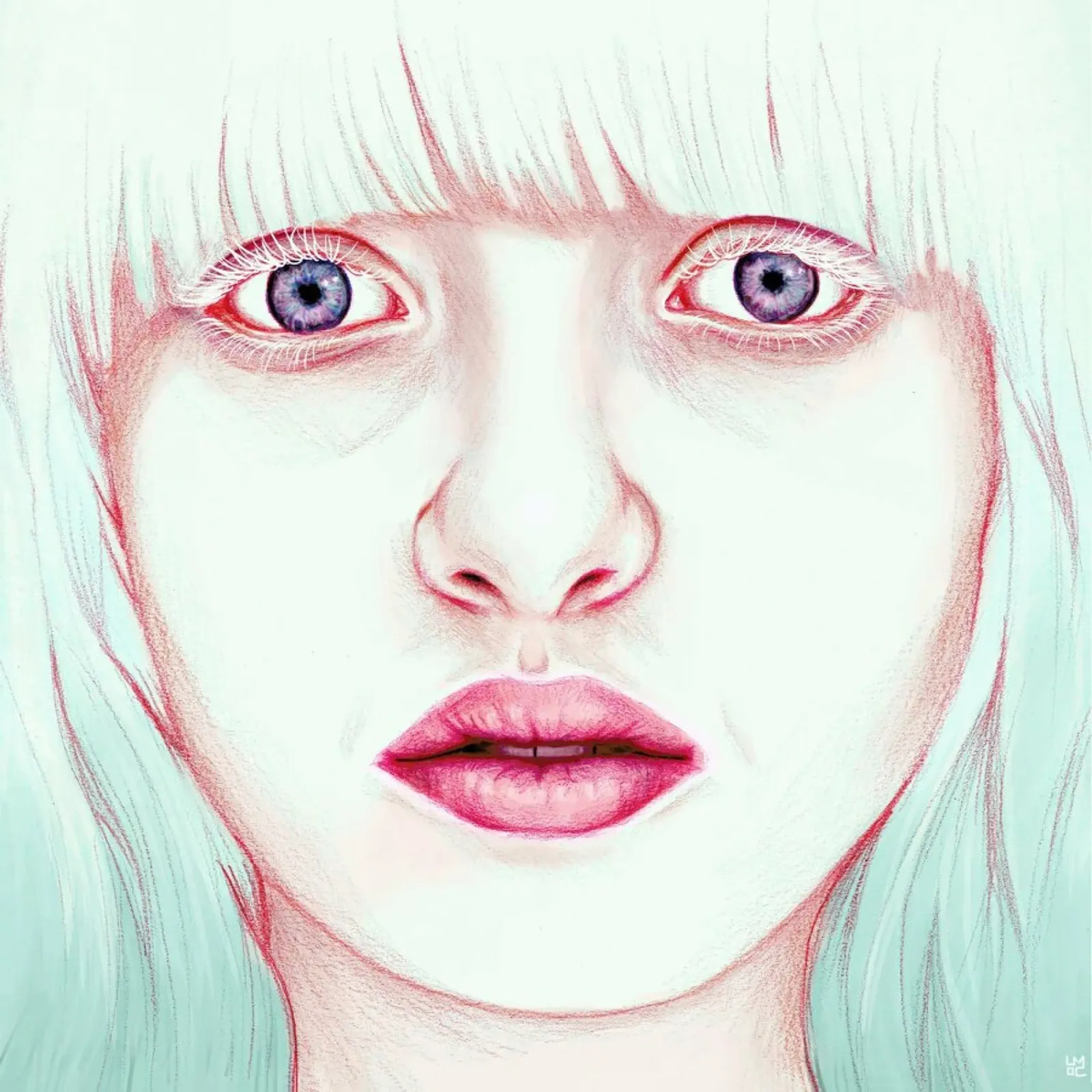 Girl hahnemühle by Laura O'Connor