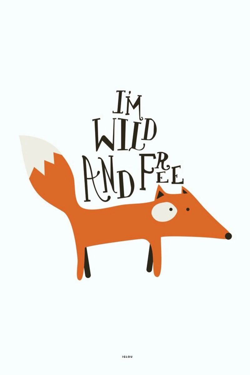 Wild And Free poster da Iglou