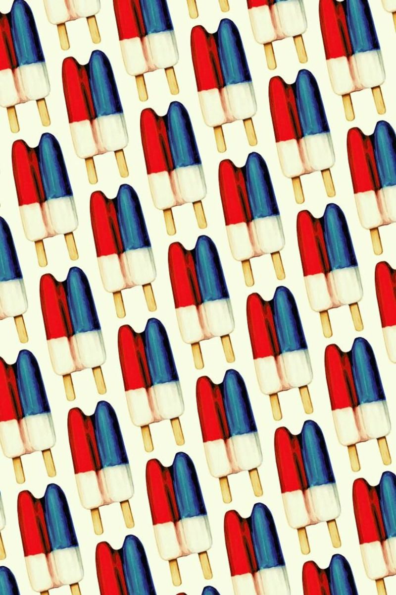 Double Popsicle Pattern pellicola backlit da Kelly Gilleran