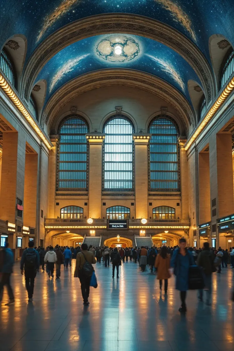 Grand Central Terminal: Celestial Art and Light plexiglass da AlbertKlee