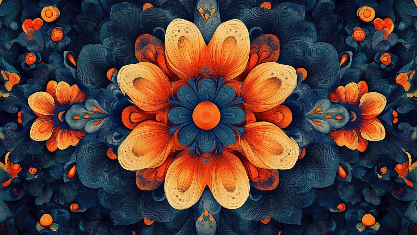 The Language of Flowers alluminio dibond da Artful Bloom