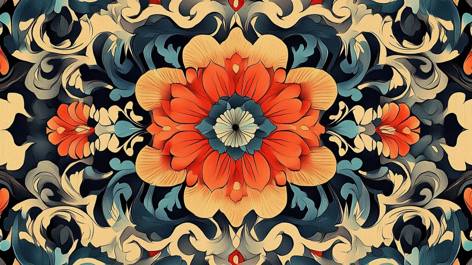 The Graceful Wildflower Waltz poster con telaio in plastica da Artful Bloom