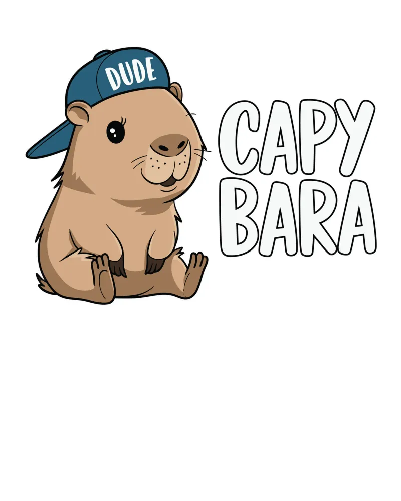 CAPYBARA alluminio dibond da edsonramosart