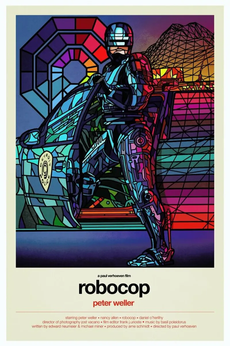 Robocop hahnemühle by Van Orton Design