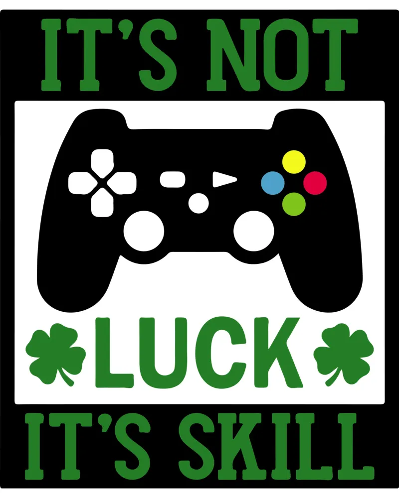 st patrick gammers grappig cadeau kunst ontwerp canvas met Baklijst van onefeelshop
