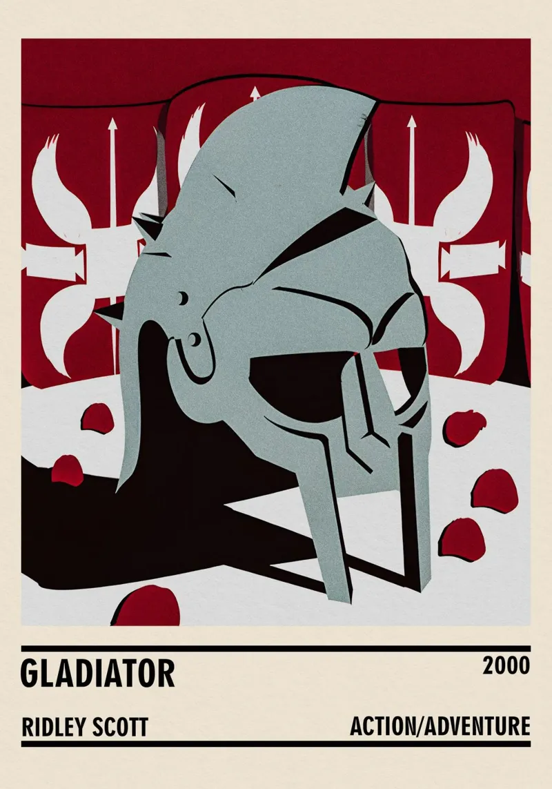 Gladiator pellicola backlit da TheArtstudio