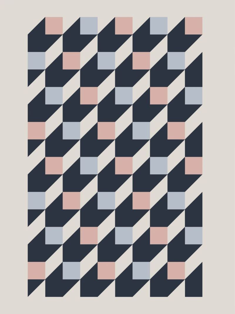 geometric pattern pellicola backlit da ramosashop