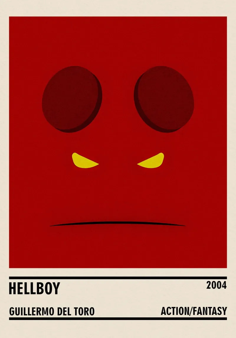 Hellboy pellicola backlit da TheArtstudio