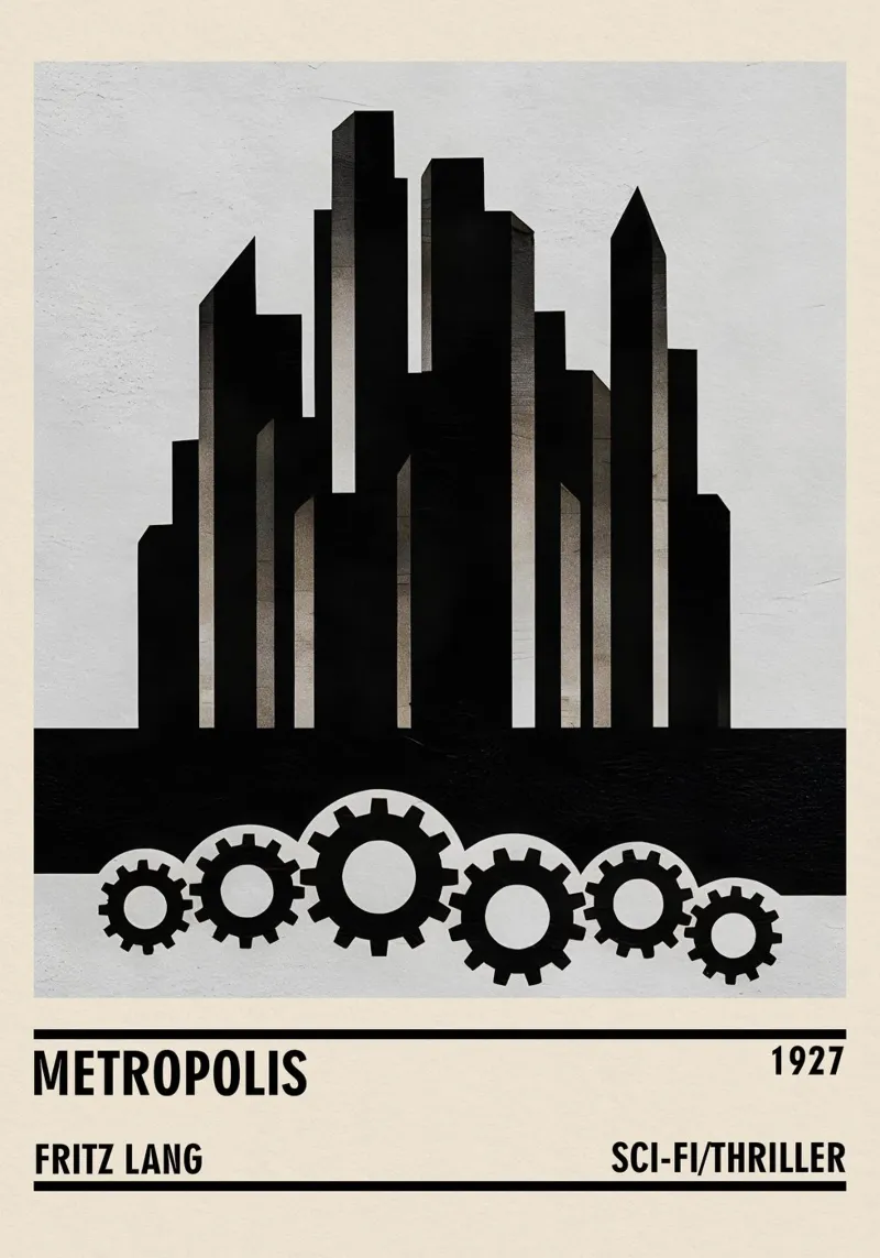 Metropolis alluminio dibond da TheArtstudio