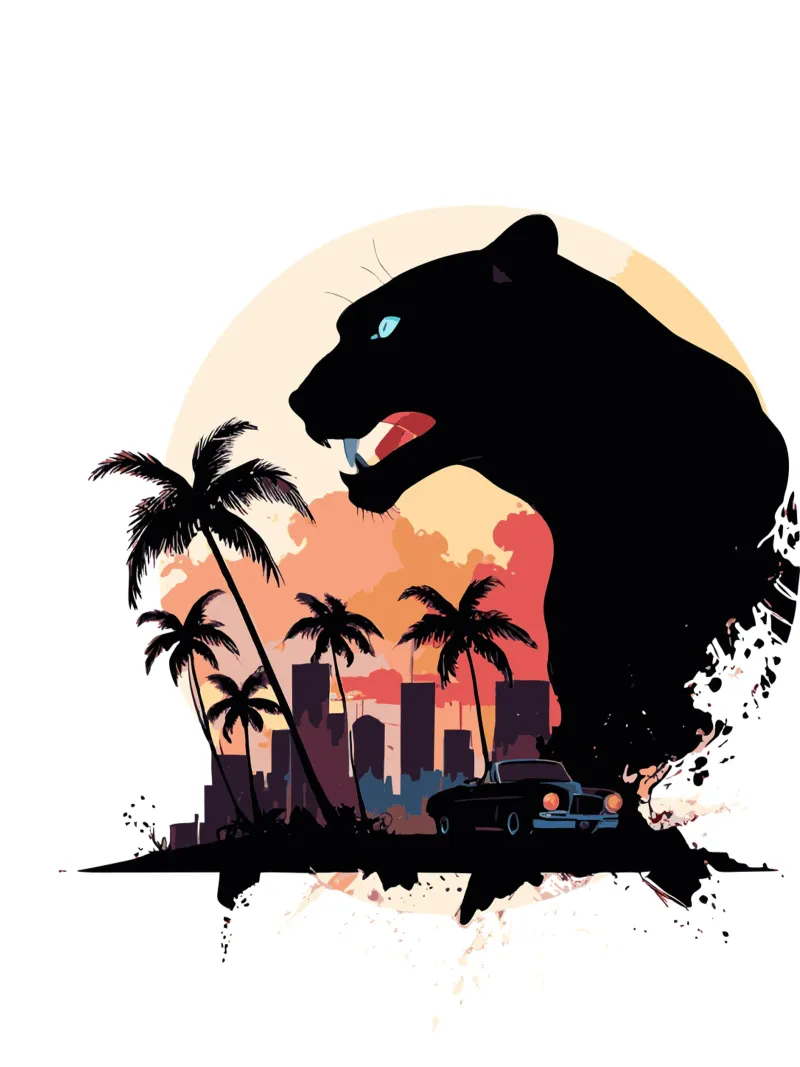 CIty panther poster da artdesign1985