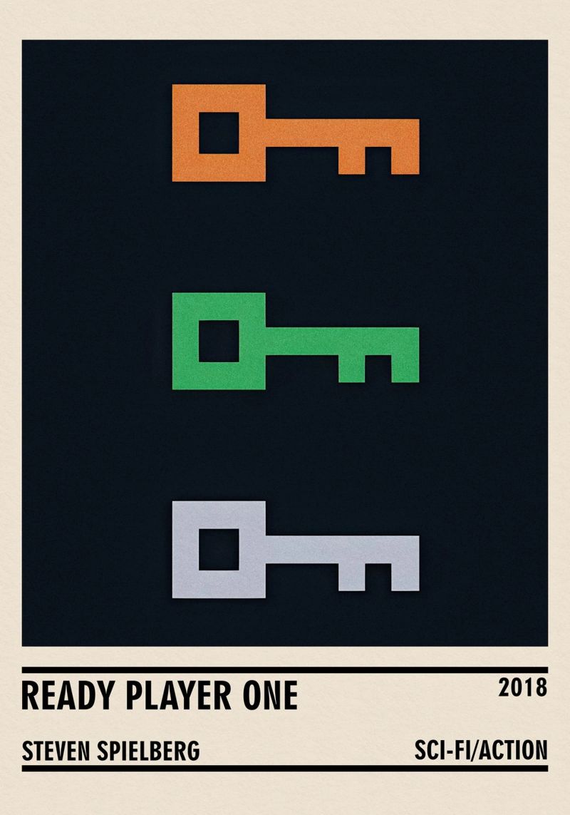 Ready Player One pellicola backlit da TheArtstudio