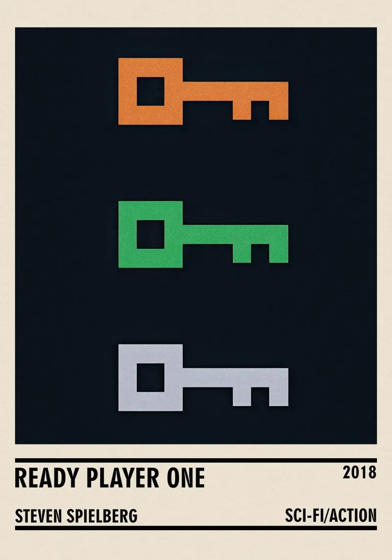 Ready Player One metacrilato de TheArtstudio