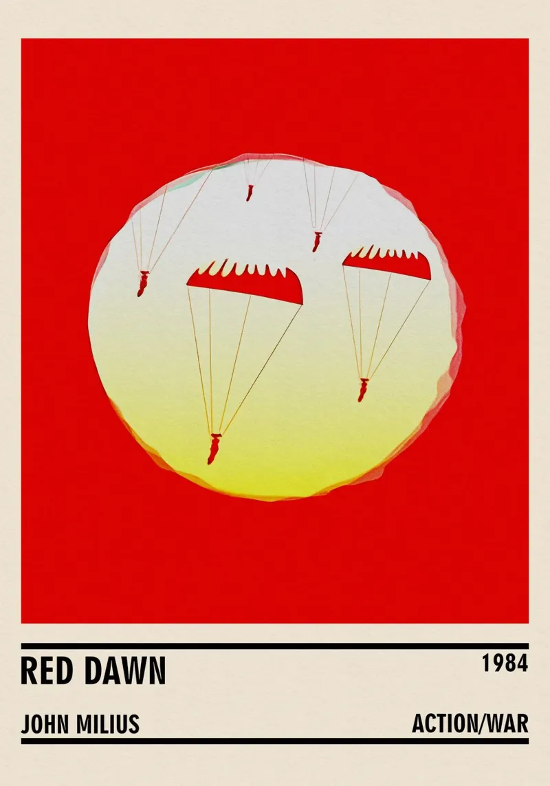 Red Dawn plexiglass da TheArtstudio