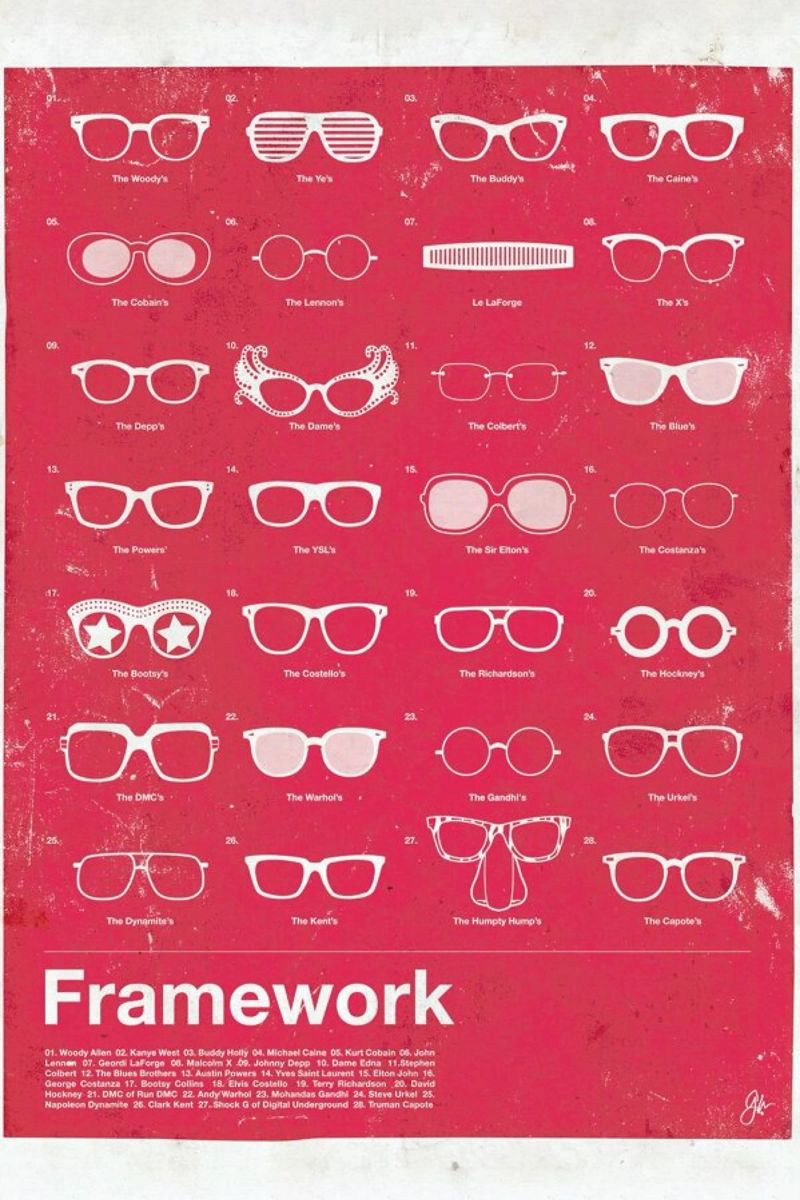 Framework pellicola backlit da Moxy Creative House