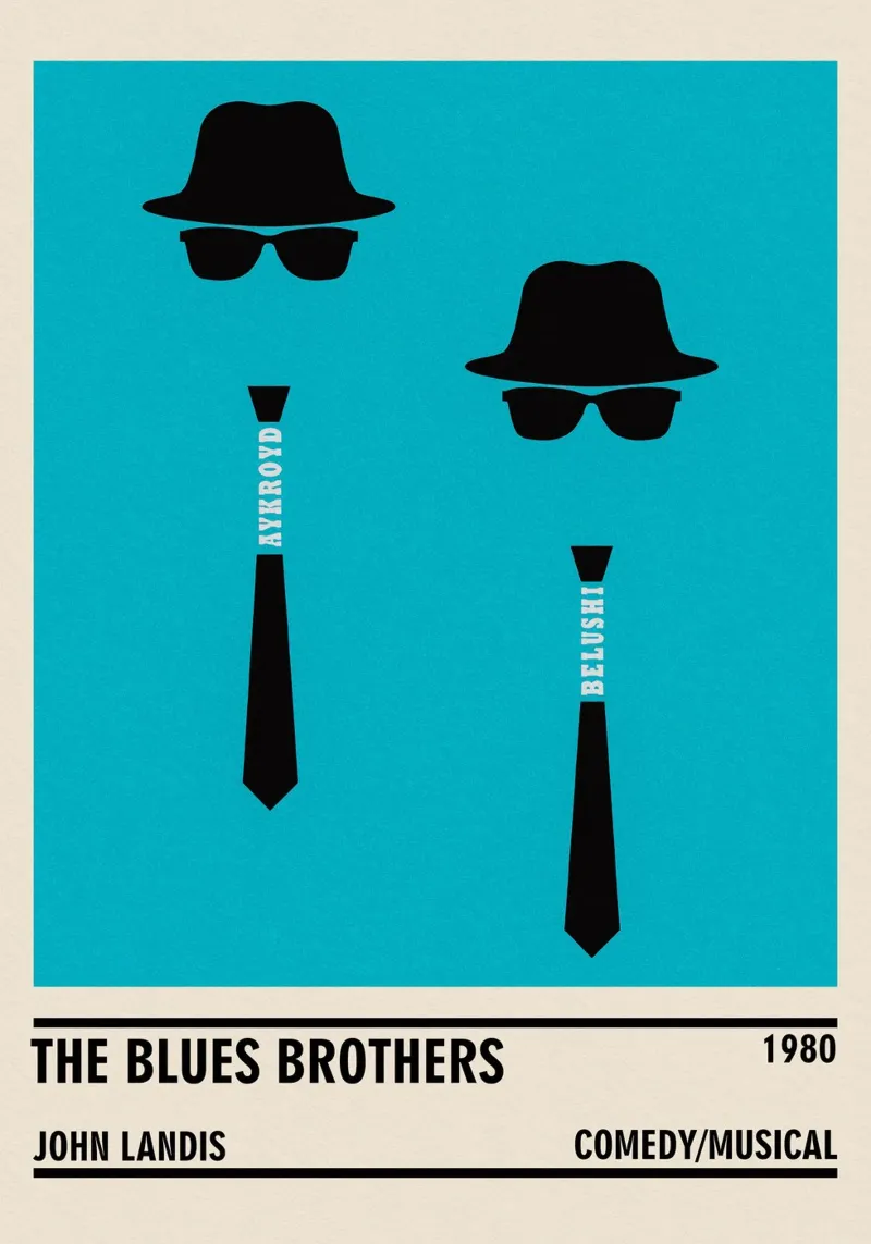 The Blues Brothers hahnemühle by TheArtstudio