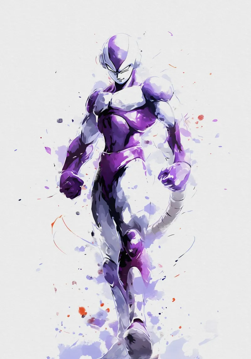 Frieza DBZ pellicola backlit da CreativeStudio