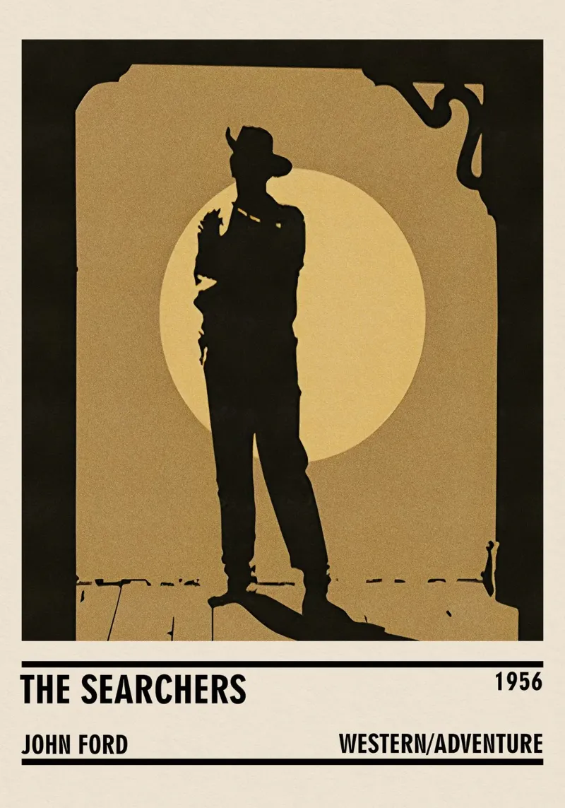 The Searchers pellicola backlit da TheArtstudio