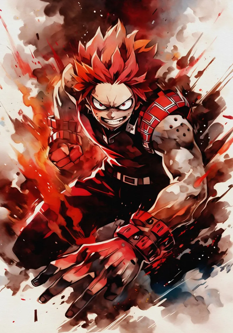 Kirishima Eijirou backlit film by CreativeStudio