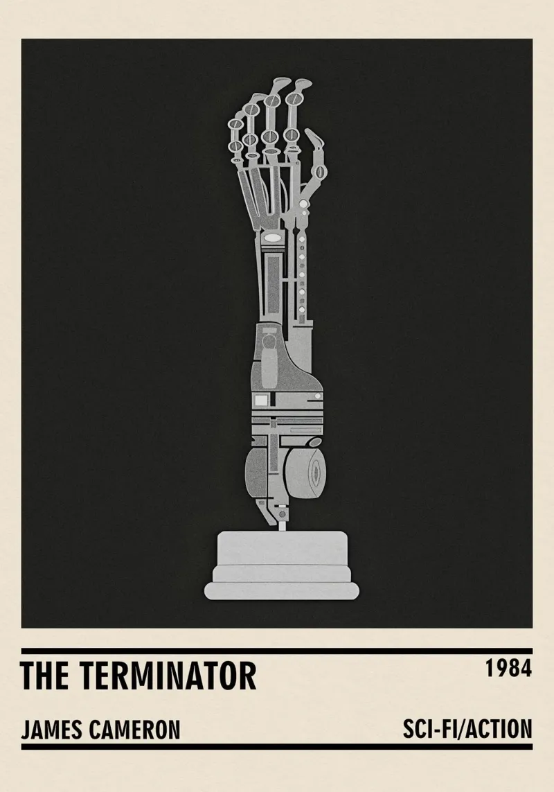 The Terminator carta hahnemühle da TheArtstudio