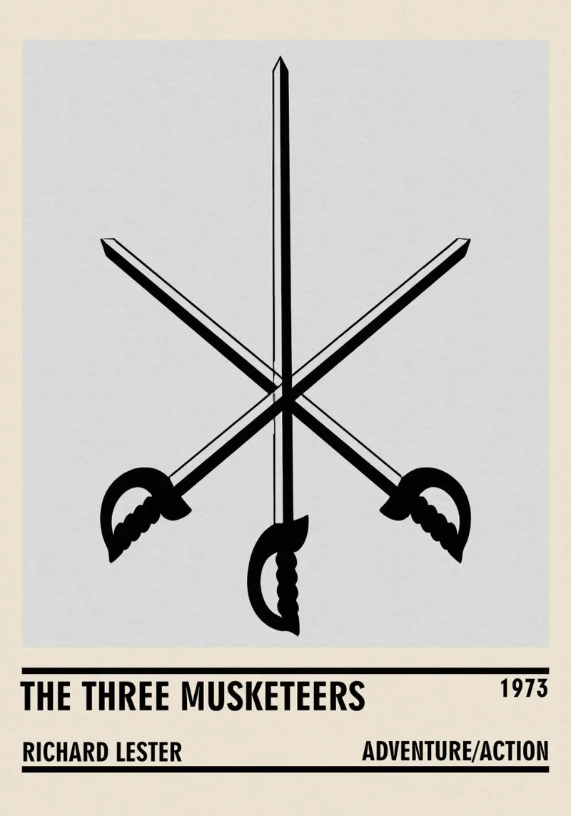 The Three Musketeers pellicola backlit da TheArtstudio